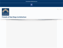 Tablet Screenshot of friendsofsdarch.com